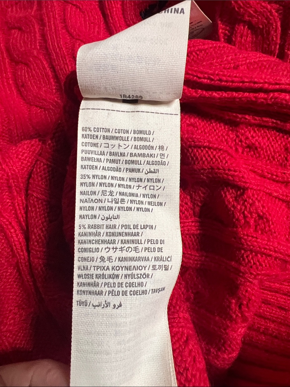 Y2K Abercrombie & Fitch crew cable knit sweater - Picture 7 of 7